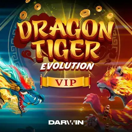 Dragon Tiger Evolution VIP online game logo by Darwin Gaming on xoncasino.pl
