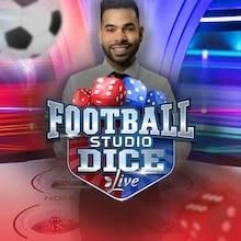 Football Studio Dice slot logo by Evolution at XonBet Casino
