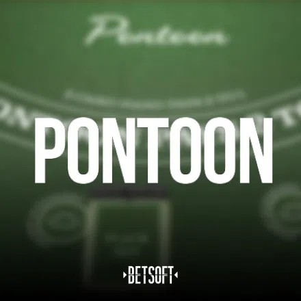 Pontoon slot visual from Betsoft Gaming available on xoncasino.pl